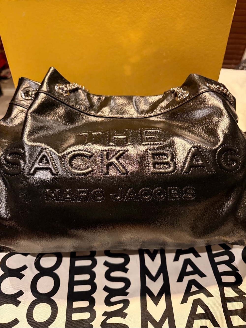 Marc Jacobs The Sack Bag Shoulder Tote in Black